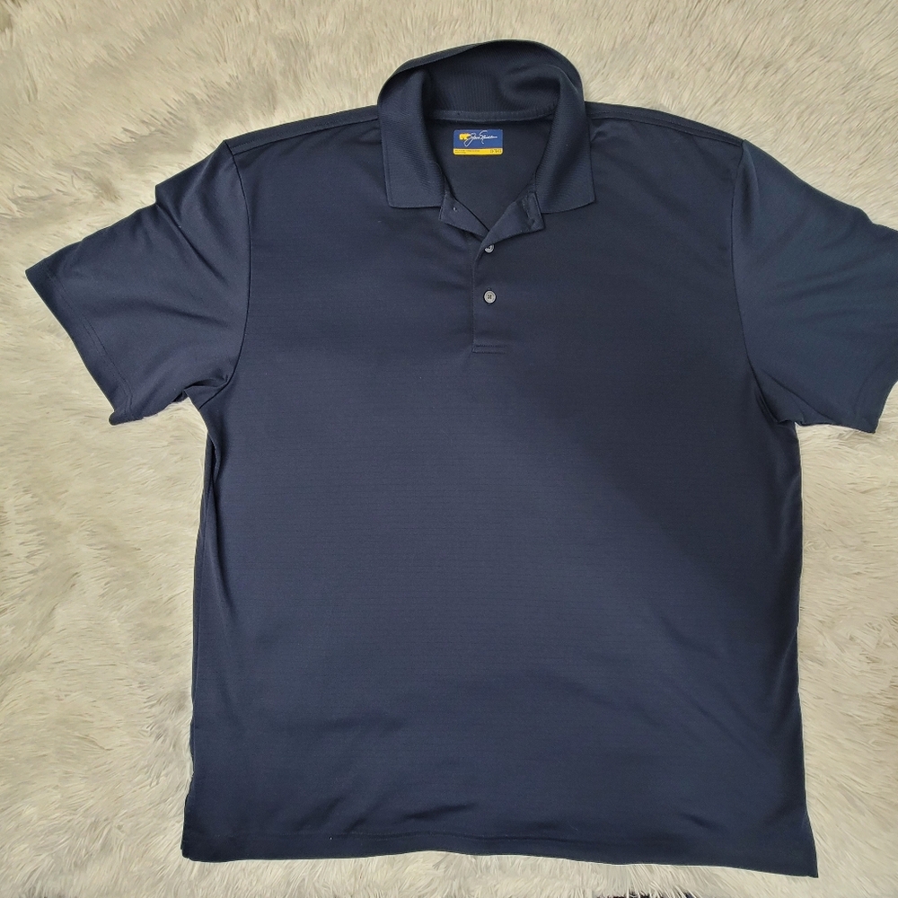 Men’s JACK NICKLAUS Golf Polo Shirt Sz XL Navy GOLF Polo Shirt